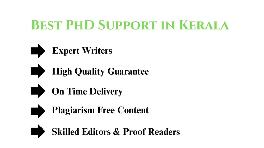 phd assistance in kerala