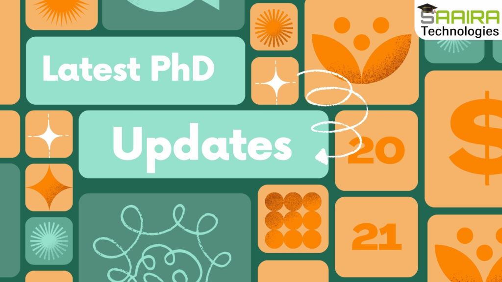 PhD Updates